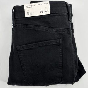 American Eagle Black Hi-Rise Jeggings